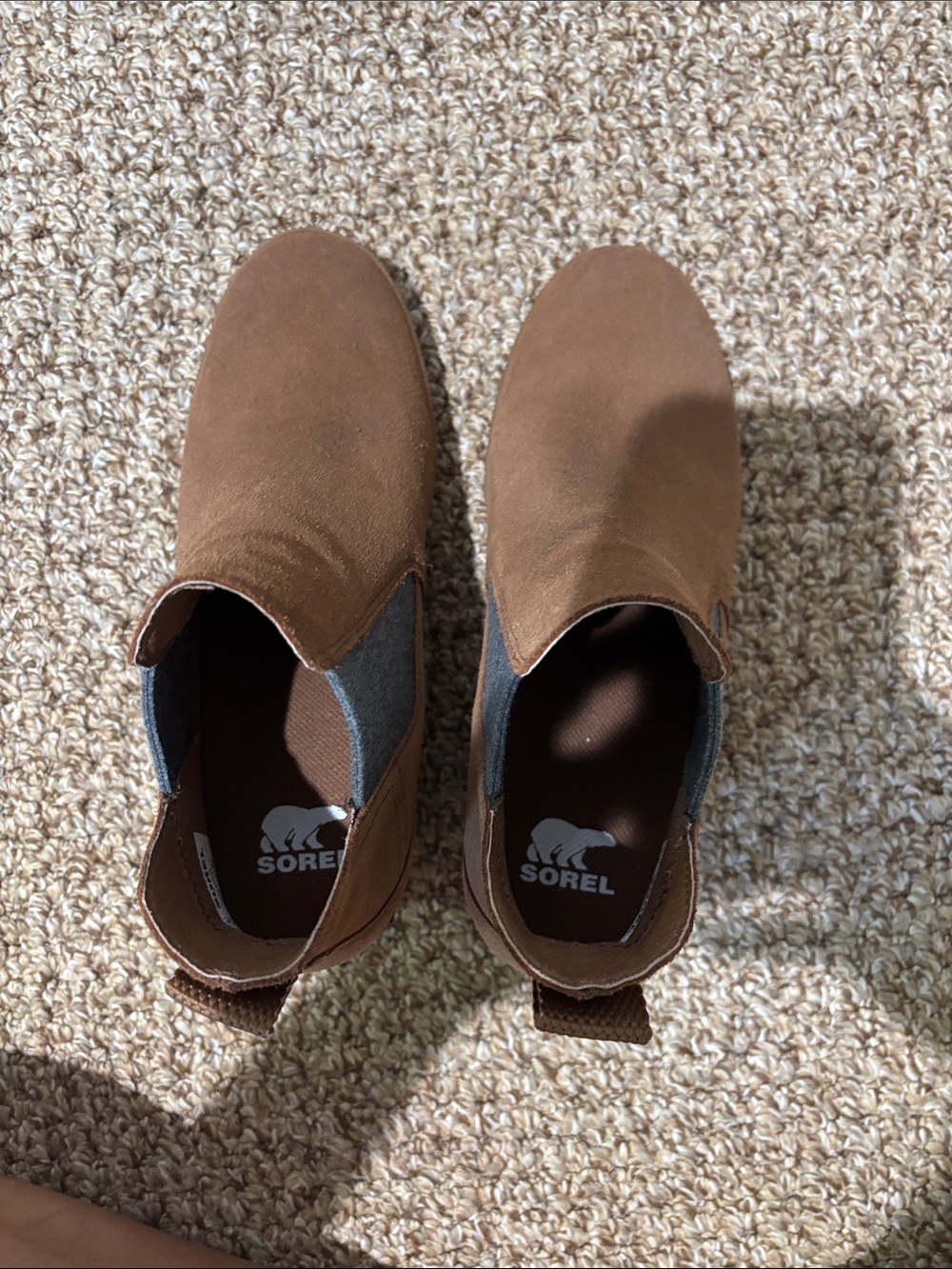 Sorel Men's Tan Brown Suede Chukka Boots